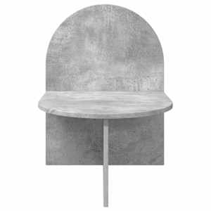 Noční stolek 2 pcs Betonově šedá 48 x 49 x 65 cm - obrázek 6
