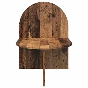 Noční stolek 2 pcs Staré dřevo 48 x 49 x 65 cm Dřevěný materiál - obrázek 6