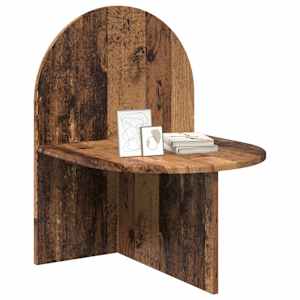 Noční stolek 2 pcs Staré dřevo 48 x 49 x 65 cm Dřevěný materiál - obrázek 3