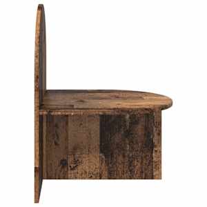 Noční stolek 2 pcs Staré dřevo 48 x 49 x 65 cm Dřevěný materiál - obrázek 7