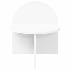 Noční stolek 2 pcs Bílá 40 x 35,5 x 45,5 cm Dřevěný materiál - obrázek 6
