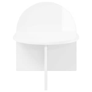 Noční stolek 2 pcs Bílá s vysokým leskem 40 x 35,5 x 45,5 cm - obrázek 6
