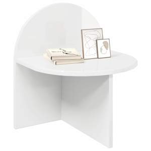 Noční stolek 2 pcs Bílá s vysokým leskem 40 x 35,5 x 45,5 cm - obrázek 3