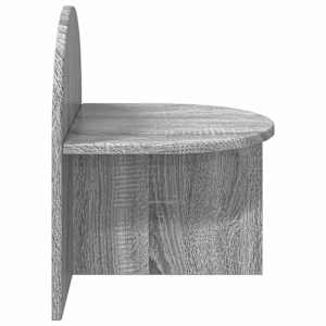 Noční stolek 2 pcs Šedá sonoma 40 x 35,5 x 45,5 cm - obrázek 7