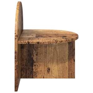 Noční stolek 2 pcs Staré dřevo 40 x 35,5 x 45,5 cm - obrázek 7
