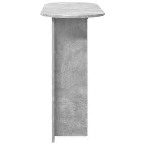 Konzolový stolek s úložištěm Betonově šedá 100 x 39,5 x 75 cm - obrázek 6