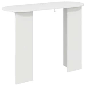 Konzolový stolek Bílá s vysokým leskem 100 x 39,5 x 75 cm - obrázek 7