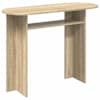 vidaXL Konsoollaud Sonoma tamm 100 x 39,5 x 75 cm Tehispuit