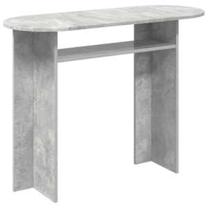 Konzolový stolek s úložištěm Betonově šedá 100 x 39,5 x 75 cm - obrázek 2