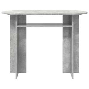 Konzolový stolek s úložištěm Betonově šedá 100 x 39,5 x 75 cm - obrázek 5