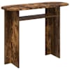 vidaXL Konsoollaud Suitsutatud tamm 100 x 39,5 x 75 cm Tehispuit
