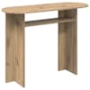 vidaXL Konsoollaud Artisan tamm 100 x 39,5 x 75 cm Tehispuit