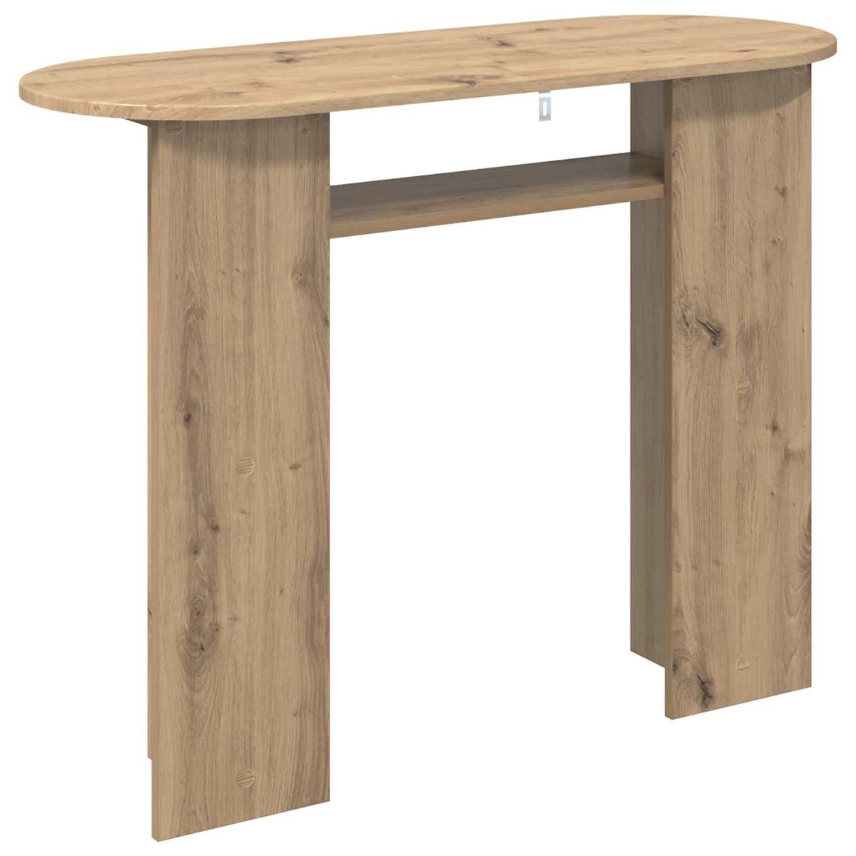 Konsolbord 100 x 39,5 x 75 cm Konstrueret træ - Billede 7
