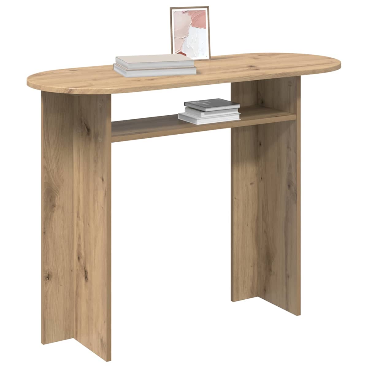 Konsolbord 100 x 39,5 x 75 cm Konstrueret træ - Billede 3