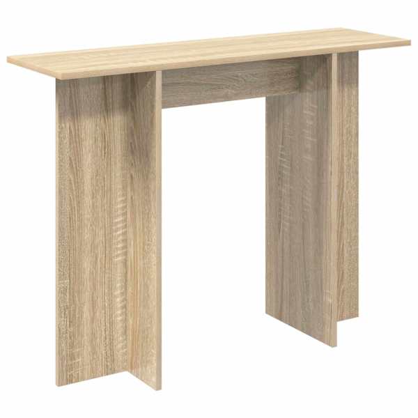 vidaXL Konsoollaud Sonoma tamm 100 x 30 x 75 cm Tehispuit