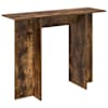 vidaXL Konsoollaud Suitsetatud Tamm 100 x 30 x 75 cm Tehispuit
