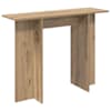 vidaXL Konsoollaud Artisan tamm 100 x 30 x 75 cm Tehispuit