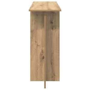 Konzolový stolek Dub artisan 100 x 30 x 75 cm Kompozitní dřevo - obrázek 6