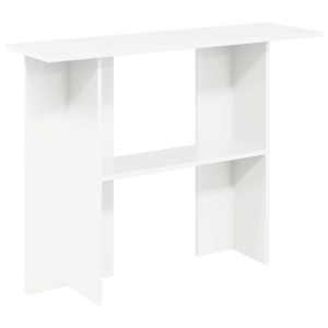 Konzolna miza Bela 100 x 30 x 75 cm Inženirski les