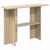 vidaXL Konsoollaud Sonoma tamm 100 x 30 x 75 cm Tehispuit
