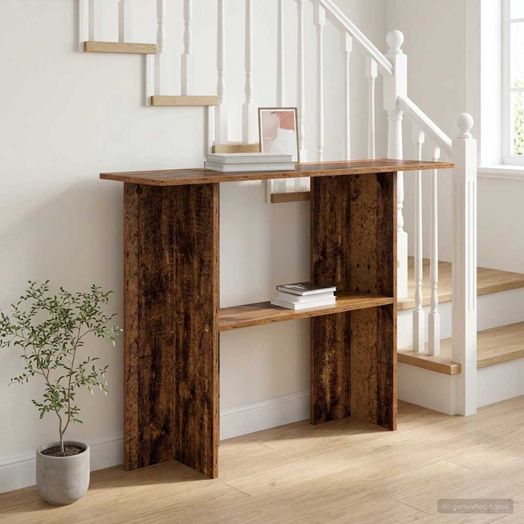 vidaXL Masă de consolă Lemn vechi 100 x 30 x 75 cm Lemn prelucrat