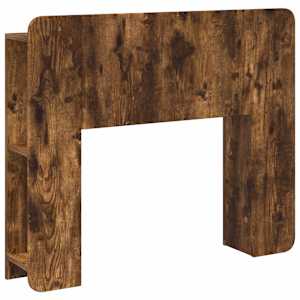 Posteljna glava s shranjevanjem Dimljen hrast Inženirski les