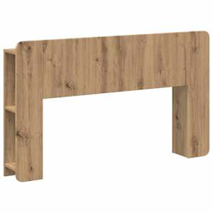 Posteljna glava s shranjevanjem Artisan hrast Inženirski les