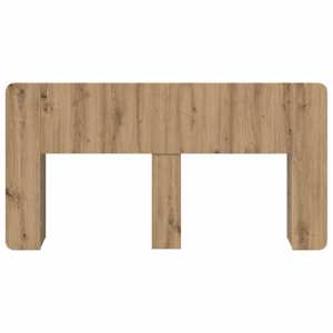 Čelo postele se skříňkou Dub artisan 140 cm Kompozitní dřevo - obrázek 5