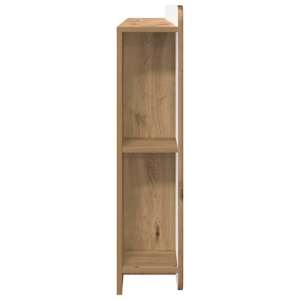 Čelo postele se skříňkou Dub artisan 140 cm Kompozitní dřevo - obrázek 6