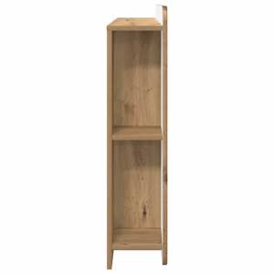 Čelo postele se skříňkou Dub artisan 80 cm Dřevěný materiál - obrázek 6