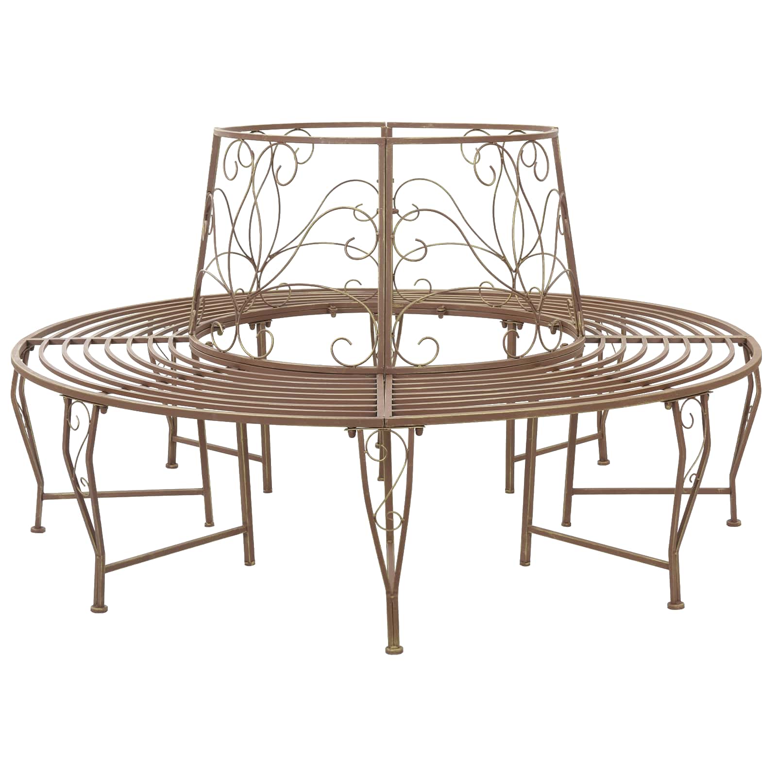 Παγκάκι Δέντρου 8-Αριθμός καθισμάτων Ø 160 x 89 εκ Ατσάλι