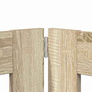 Skládací psí brána se stojany 2 pcs Dub sonoma 200,5 cm - obrázek 5