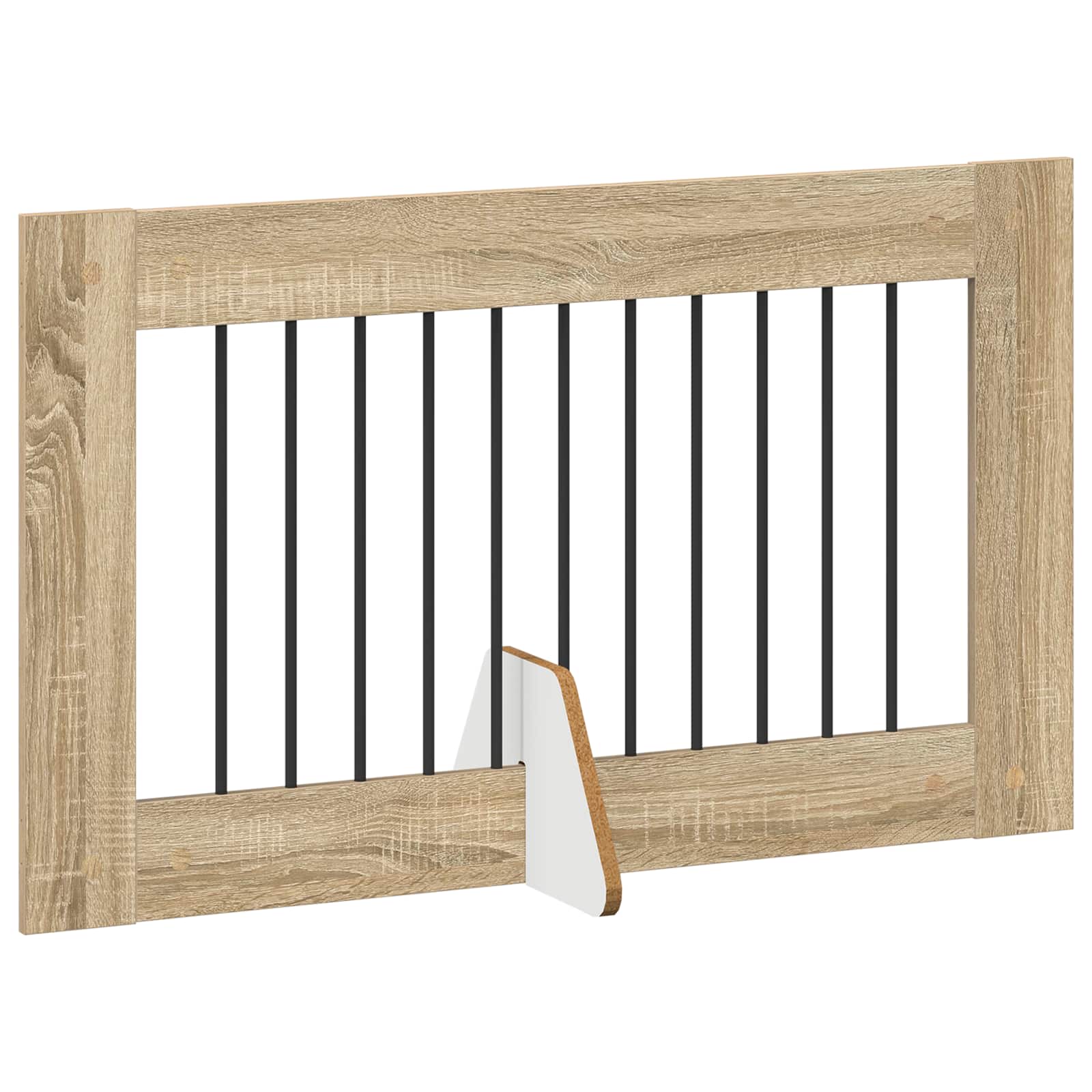 Vrata za pse z stojali 2 pcs Sonoma hrast 100 x 60 cm - slika 5