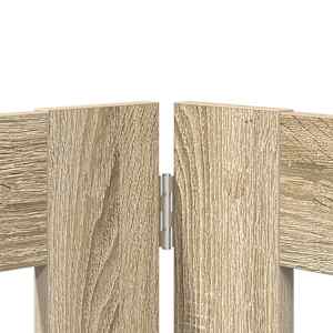 Skládací psí brána se stojany 6 pcs Dub sonoma 602 cm - obrázek 4