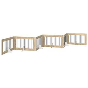 Skládací psí brána se stojany 6 pcs Dub sonoma 602 cm - obrázek 2
