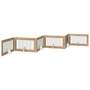 Skládací psí brána se stojany 6 pcs Dub artisan 602 cm - obrázek 2
