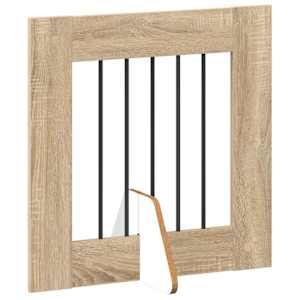 Skládací psí brána se stojany 6 pcs Dub sonoma 362 cm - obrázek 3
