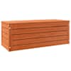 vidaXL Salvestuskarp uksega Vahapruun 89 x 36,5 x 33 cm Tahke m&auml;nd