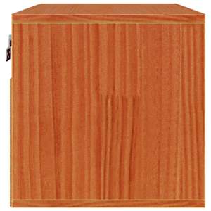 Nástěnná skříňka s policí 2 pcs Voskově hnědá 60 x 30 x 30 cm - obrázek 8