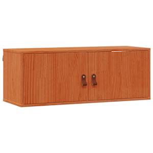 Nástěnná skříňka s policí 2 pcs Voskově hnědá 80 x 30 x 30 cm - obrázek 2