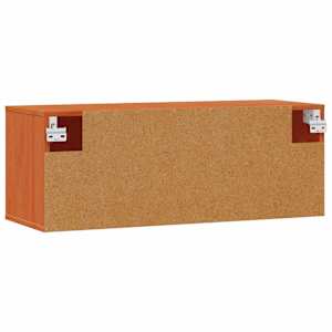 Nástěnná skříňka s policí 2 pcs Voskově hnědá 80 x 30 x 30 cm - obrázek 9