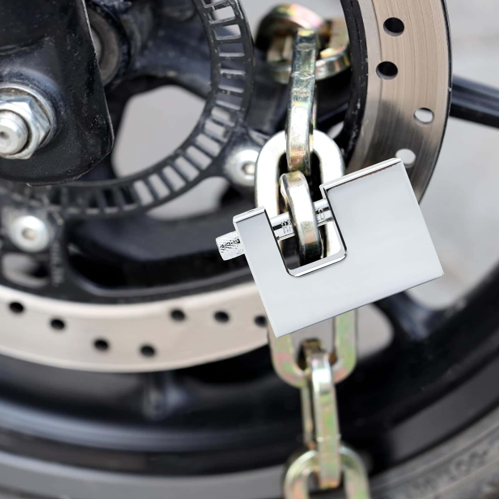 Thumbnail - vidaXL Vorhängeschloss 12 pcs Silber 7 x 1,9 x 5 cm Eisen