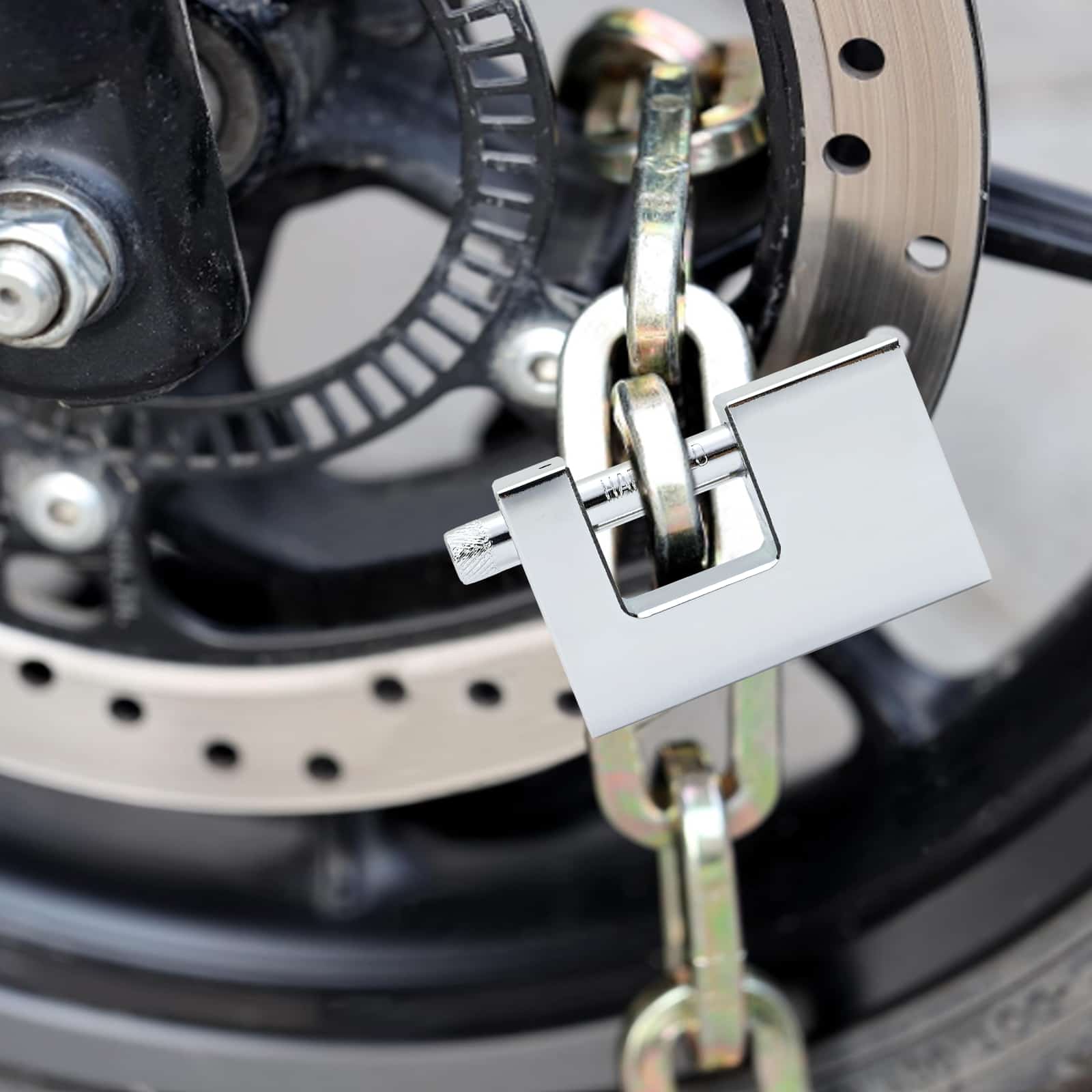 Thumbnail - vidaXL Vorhängeschloss 12 pcs Silber 7,8 x 2 x 5 cm Eisen