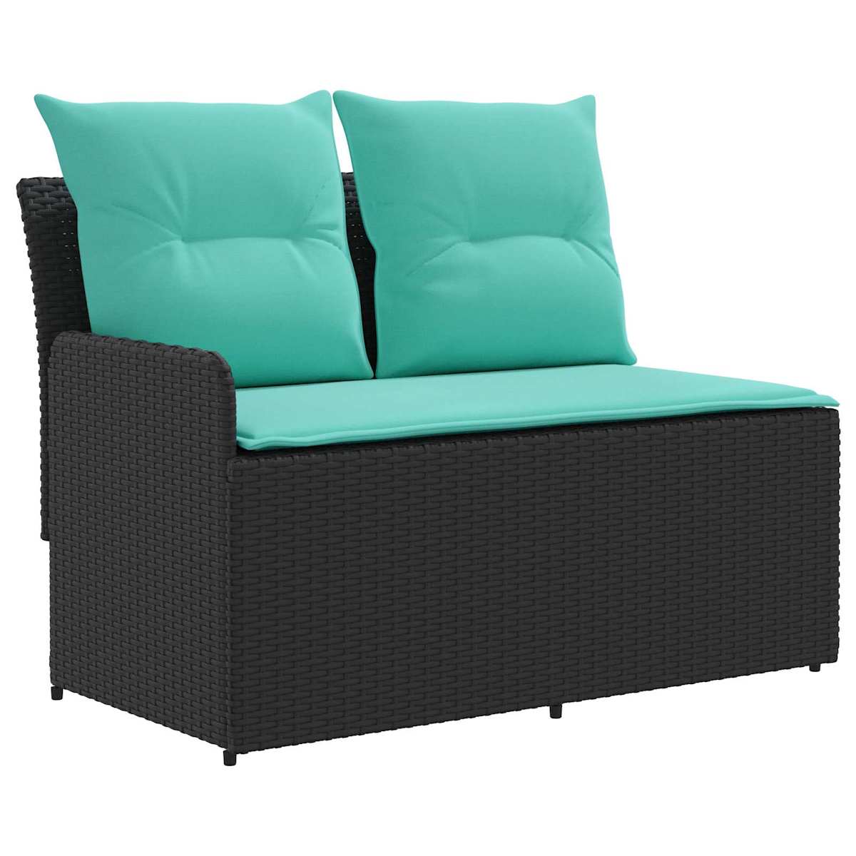 2 stk. Have Armstøtte Sofa med Hjørnesofa PE Rattan - Billede 5
