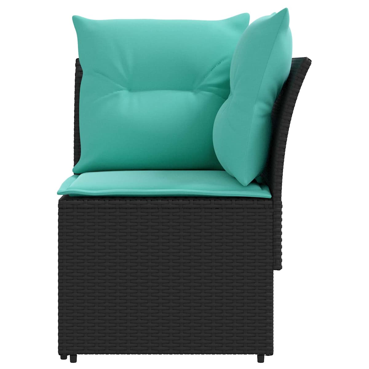 2 stk. Have Armstøtte Sofa med Hjørnesofa PE Rattan - Billede 6
