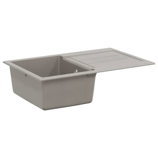 vidaXL Kraan Hall 780 x 500 mm 80% Kvarts ja 20% Vaik