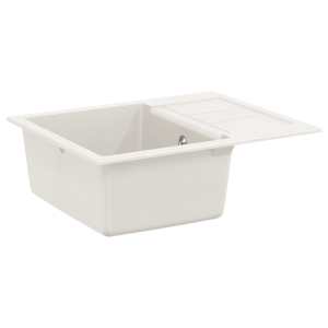 Umivalnica Bela 620 x 500 mm 80% Kvarc in 20% Smola