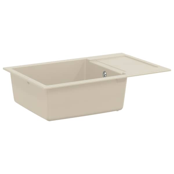 vidaXL Kraan Beež 780 x 500 mm 80% Kvarts ja 20% Vaik