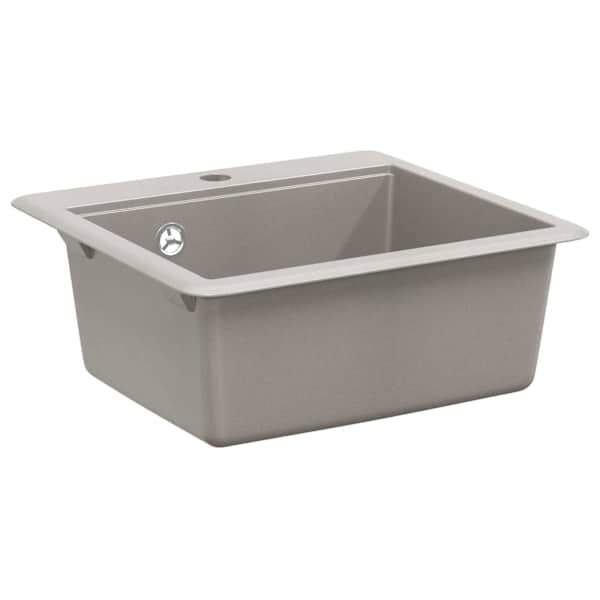 vidaXL Kraan 80% Kvarts ja 20% Vaik 470 x 440 mm Hall