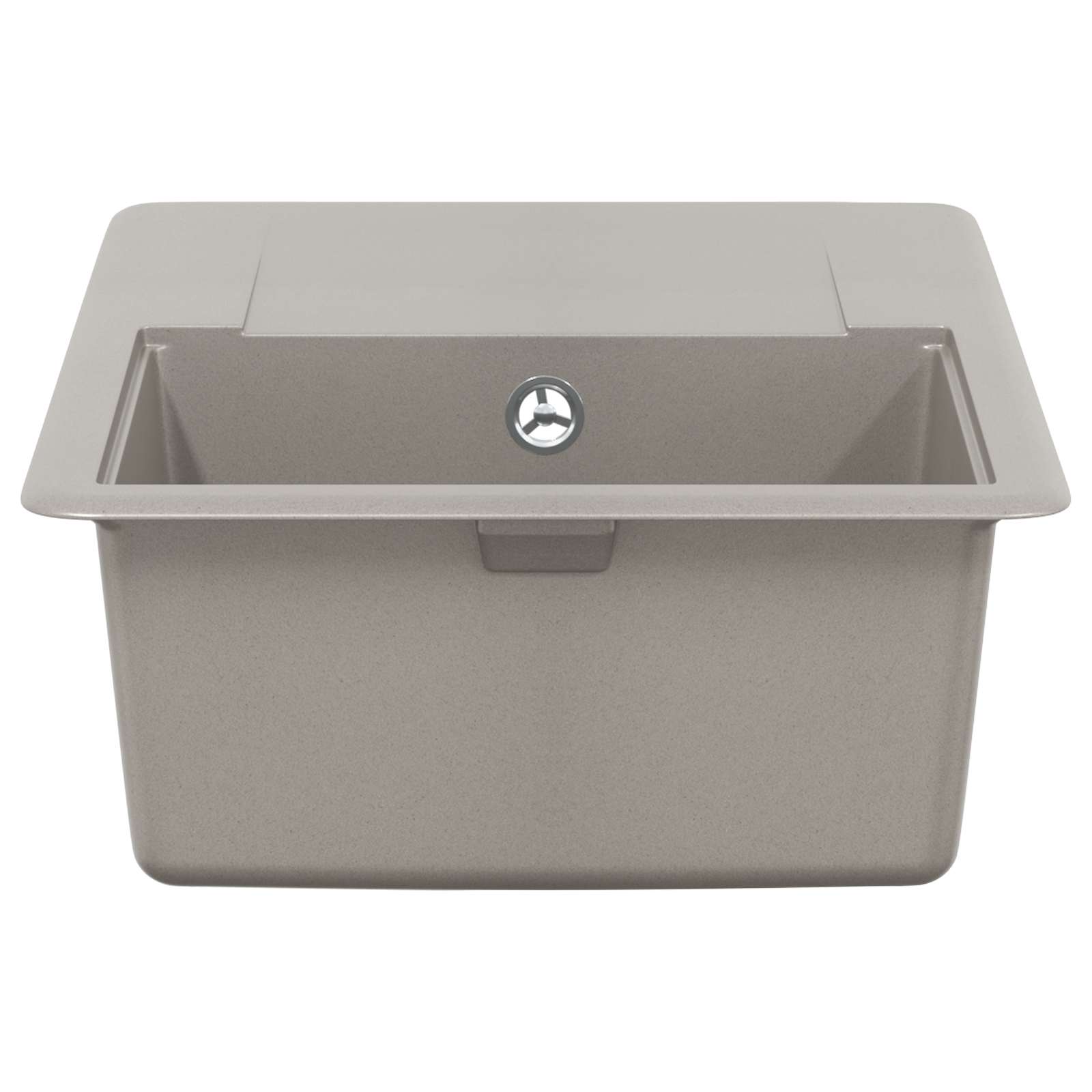 Izlietne Pelēka 670 x 460 mm 80% Kvarts un 20% Sveķi